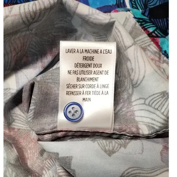 NWT Robert Graham L Barley Multi Color Short Sleeve Shirt $188 - Picture 11 of 13